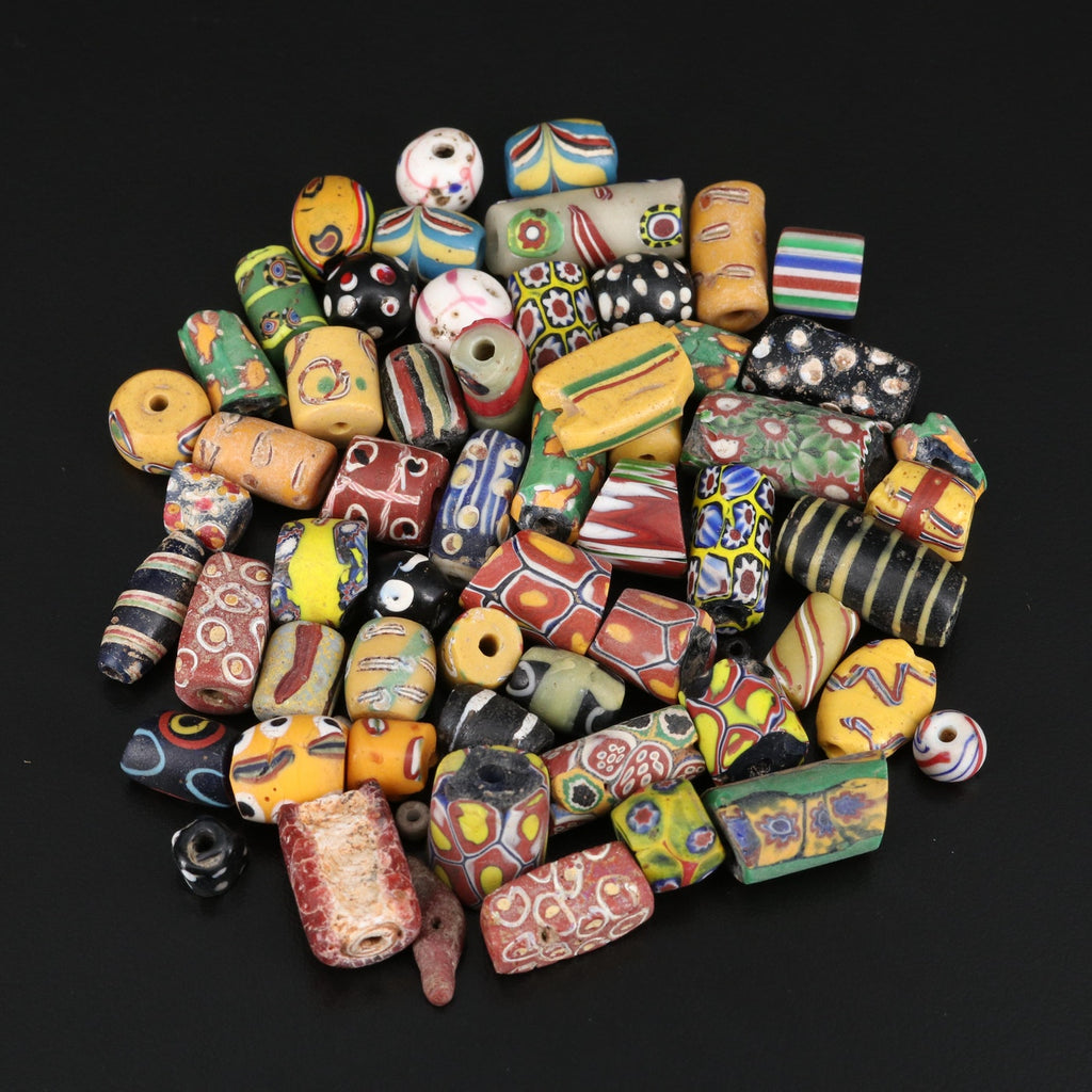 What are African Trade Beads? Where were they made?