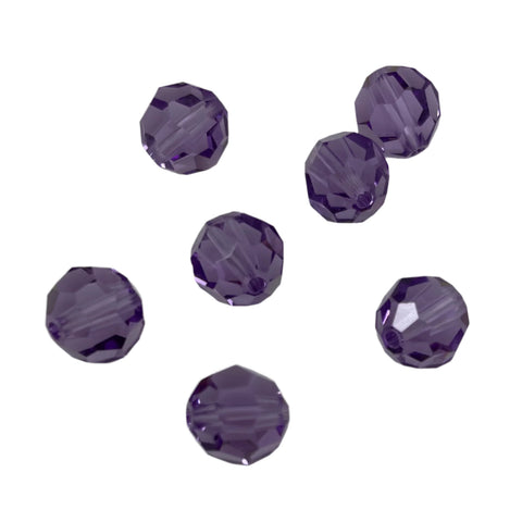 Swarovski Tanzanite 8mm Crystal Beads 5000