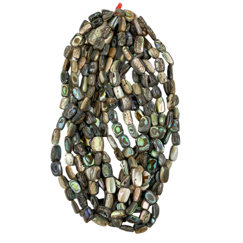 Abalone Shell Beads Rectangles