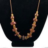 African Trade Bead Necklace King Millefiori