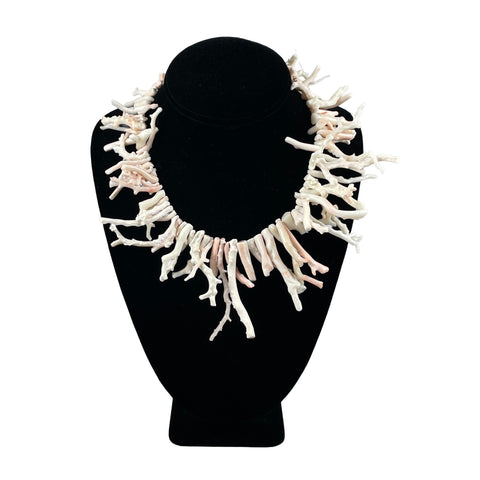 Angel Skin Coral Branch Beads Rare Natural