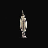 James Avery Sterling Ichthus Fish Charm Retired