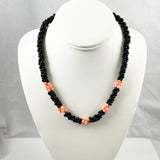 genuine coral necklace