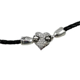 Brighton Leather Heart Bracelet