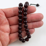 Brown Islamic Prayer Worry Beads Plastic Vintage