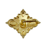 Vintage Jay Strongwater Gold Pendant
