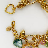 Kirk's Folly Hearts & Keys Charm Bracelet