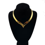 Napier Gold Choker Necklace