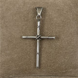 Sterling Silver Mexican Cross Pendant Vintage