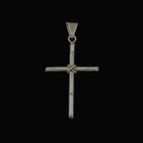 Sterling Silver Mexican Cross Pendant Vintage
