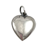 puffy lion heart charm vintage