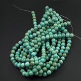 Turquoise 10mm Round Beads Vintage