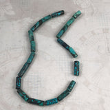 Natural Turquoise Tube Beads
