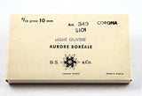 Box of Swarovski crystals Art. 349/5101 10mm Light Olivine AB Beads