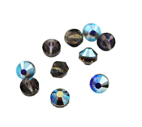 Swarovski crystals Art. 5101 10mm black diamond