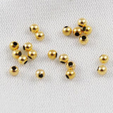 Gold Round Beads 4mm