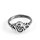 James Avery Sterling Spanish Swirl Ring