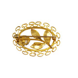 Karen Lynne Gold Opal Brooch