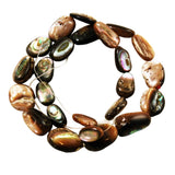 Abalone Shell Oval Beads Strand