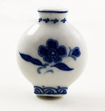 Mini Blue & White Porcelain Vase Pendant