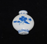Mini Blue & White Porcelain Vase Pendant