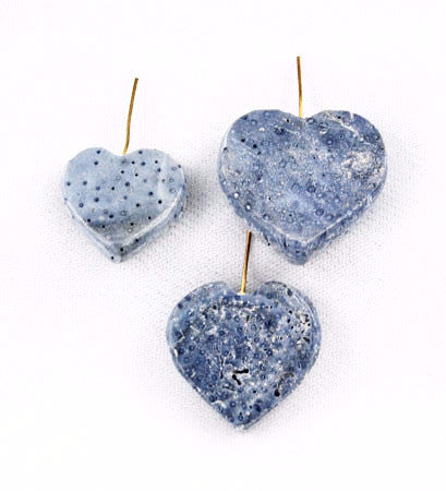 Blue Sponge Coral Hearts