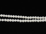 Carved Ox Bone Rose Beads 8mm