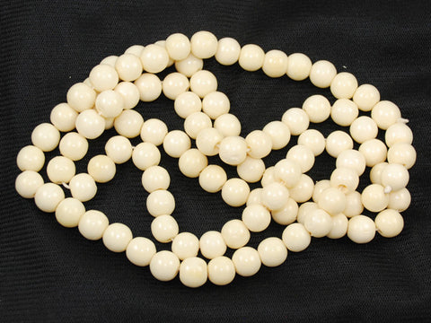 Bone Round Beads
