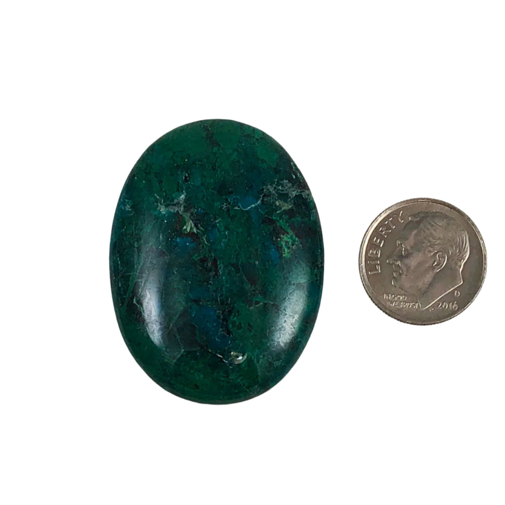 Chrysocolla Gemstone Oval Cabochons