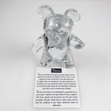 Daum Crystal Teddy Bear Figurine France