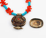 Vintage Tibetan Gau Tribal Necklace