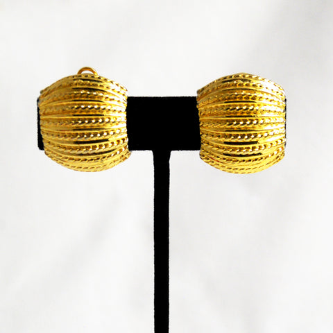 Givenchy Chunky Gold Hoop Earrings