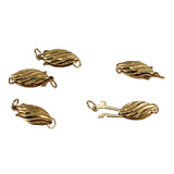 Gold Filled Wavy Safety Clasp