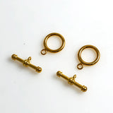 Gold Plated Toggle Clasps