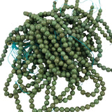 Green Turquoise Round Beads 6mm