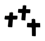 black cross pendants mans