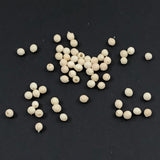 antique 3mm ivory beads