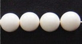 Elephant Ivory Round Beads Vintage