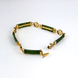jade gold bracelet