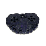 jade butterfly pendant lock