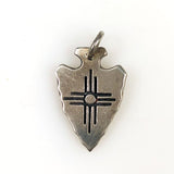 James Avery Sterling Arrowhead Charm Rare