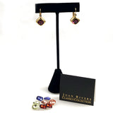 Joan Rivers Interchangeable Facets Earrings