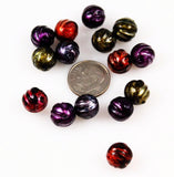 10mm Royal Colored Lucite Beads