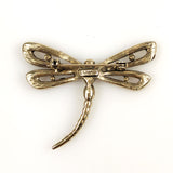 Monet Dragonfly Brooch Enamel Rhinestone