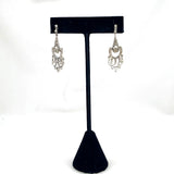 Monet Chandelier Rhinestone Earrings
