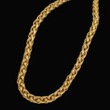 Heavy gold wide chain Monet Vintage