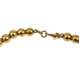 Monet Gold Beaded Necklace Long