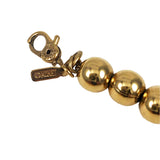 Monet Gold Beaded Necklace Vintage