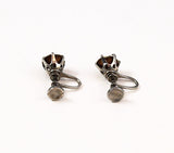 Nemo signature on screwback earrings