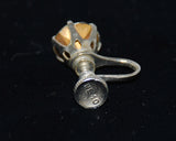 Nemo signature on screwback earrings